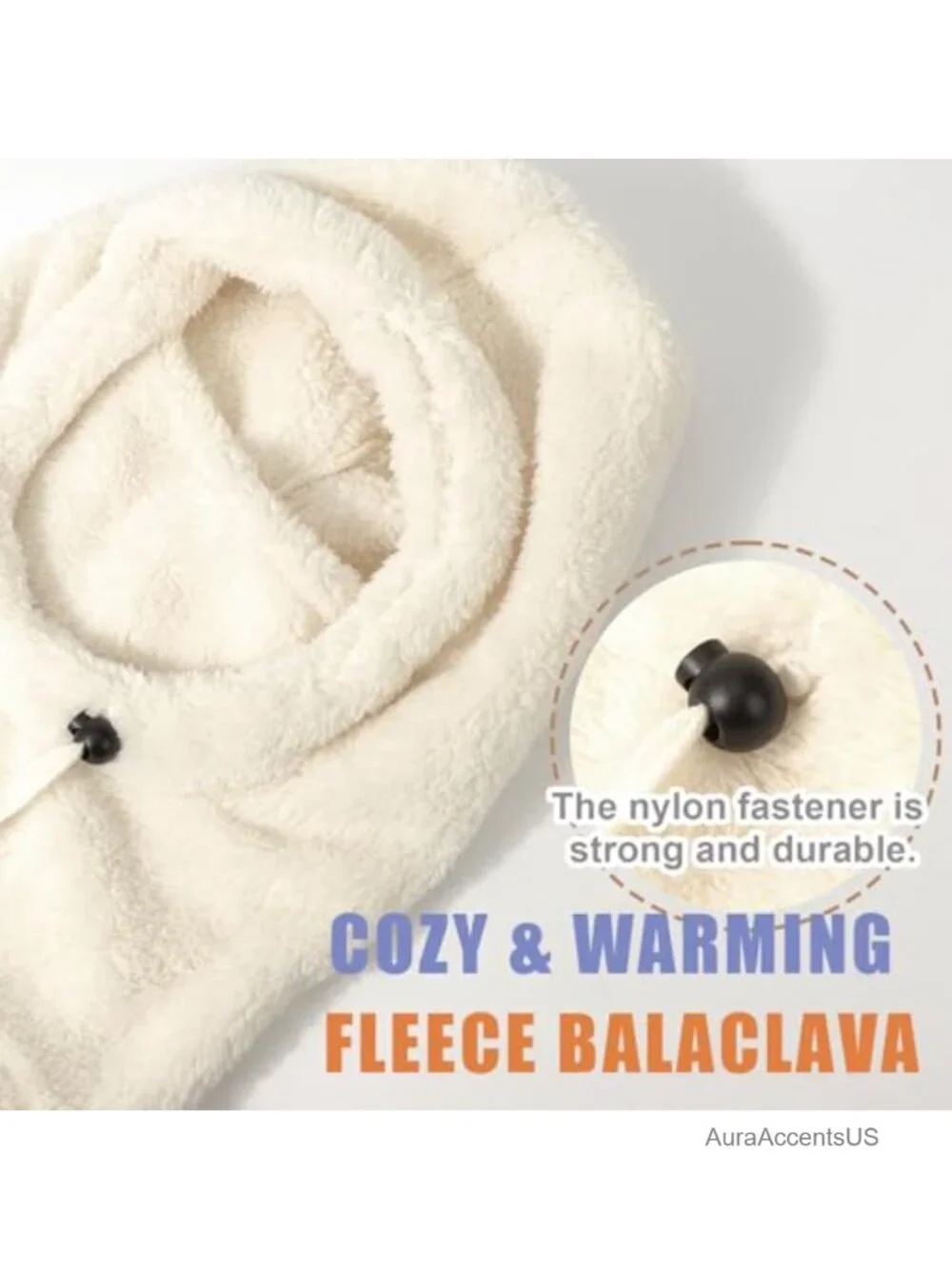 Fleece Windproof Ski Mask Balaclava Hooded Neck Warmer Winter